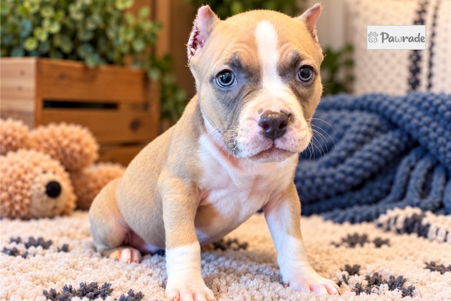 Halo, female American Bully puppy for sale